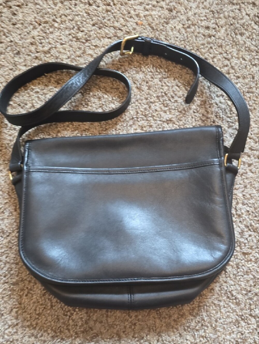 2007 Coach City Bag Crossbody Bag with Gold Turn-Lock  Fixer-Upper - Picture 9 of 9